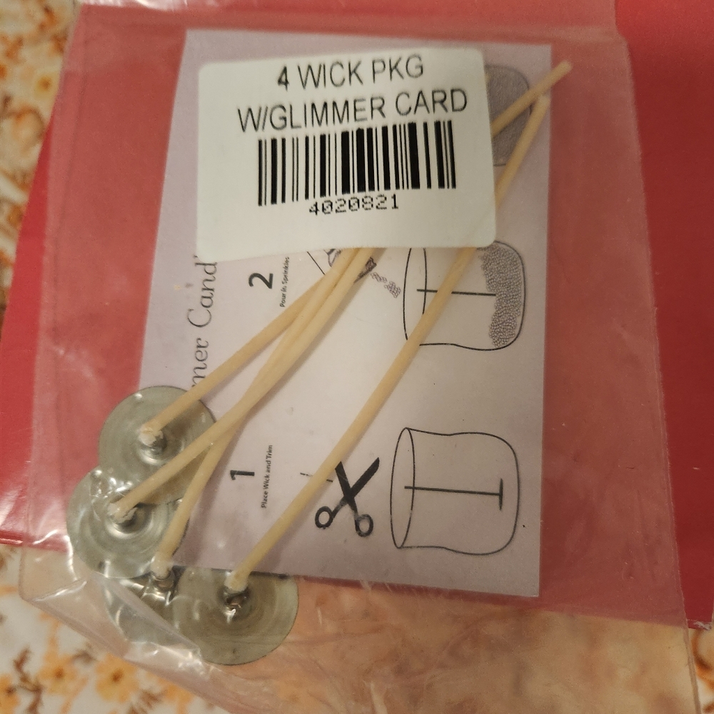 Pink zebra candle and scent